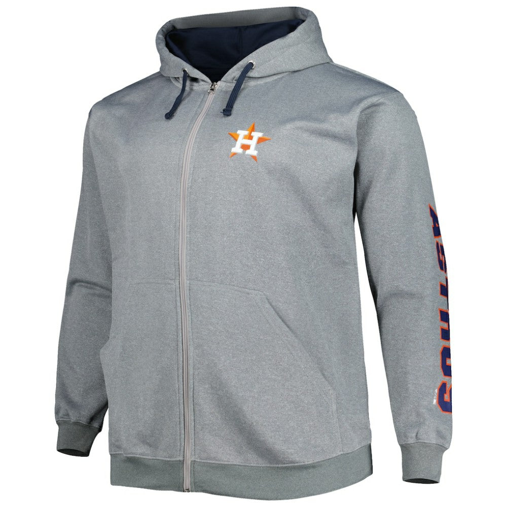 Houston Astros Profile Big & Tall Pullover Hoodie On Sale