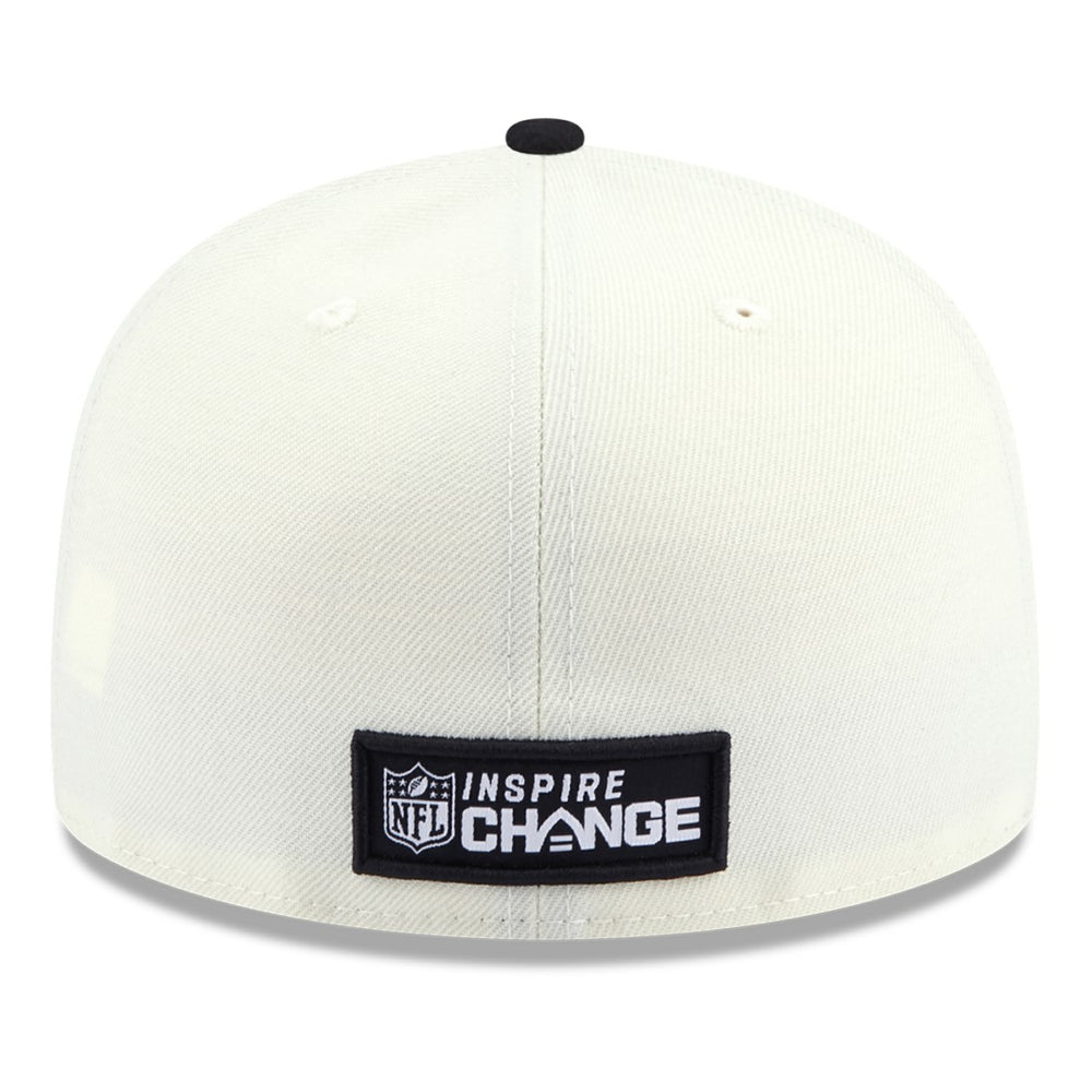 Tampa Bay Buccaneers New Era 2022 Inspire Change 59FIFTY Fitted Hat Cream/Black - NFL