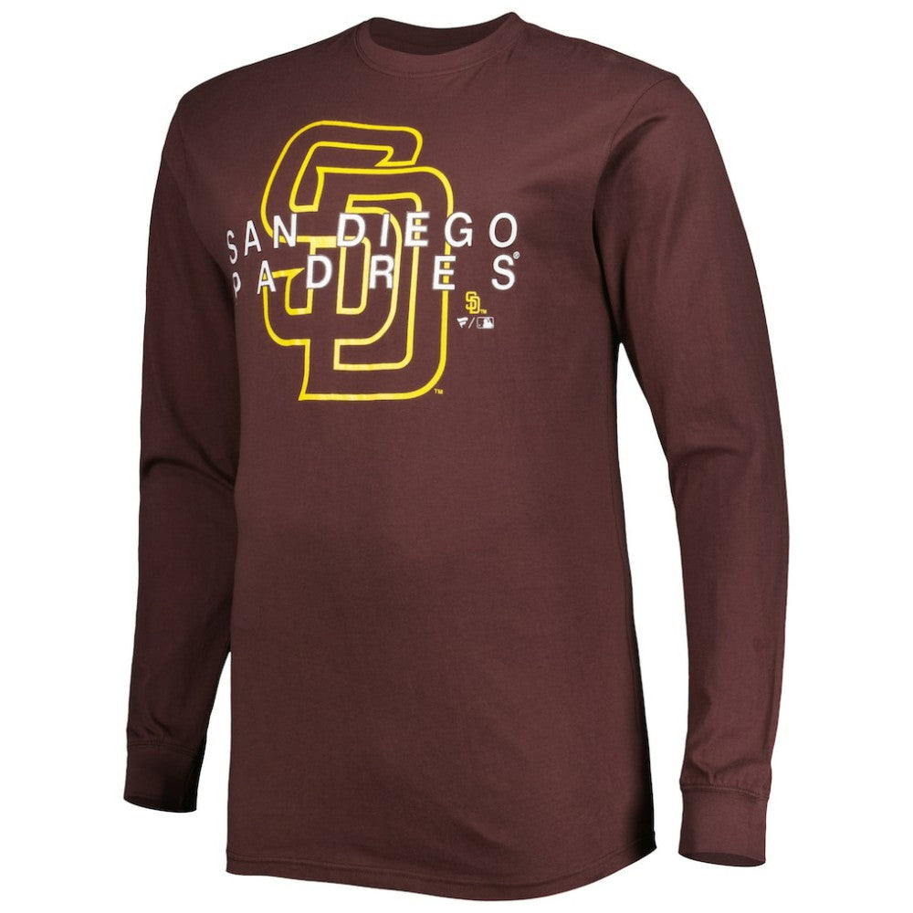 San Diego Padres Big & Tall Long Sleeve T-Shirt for sale