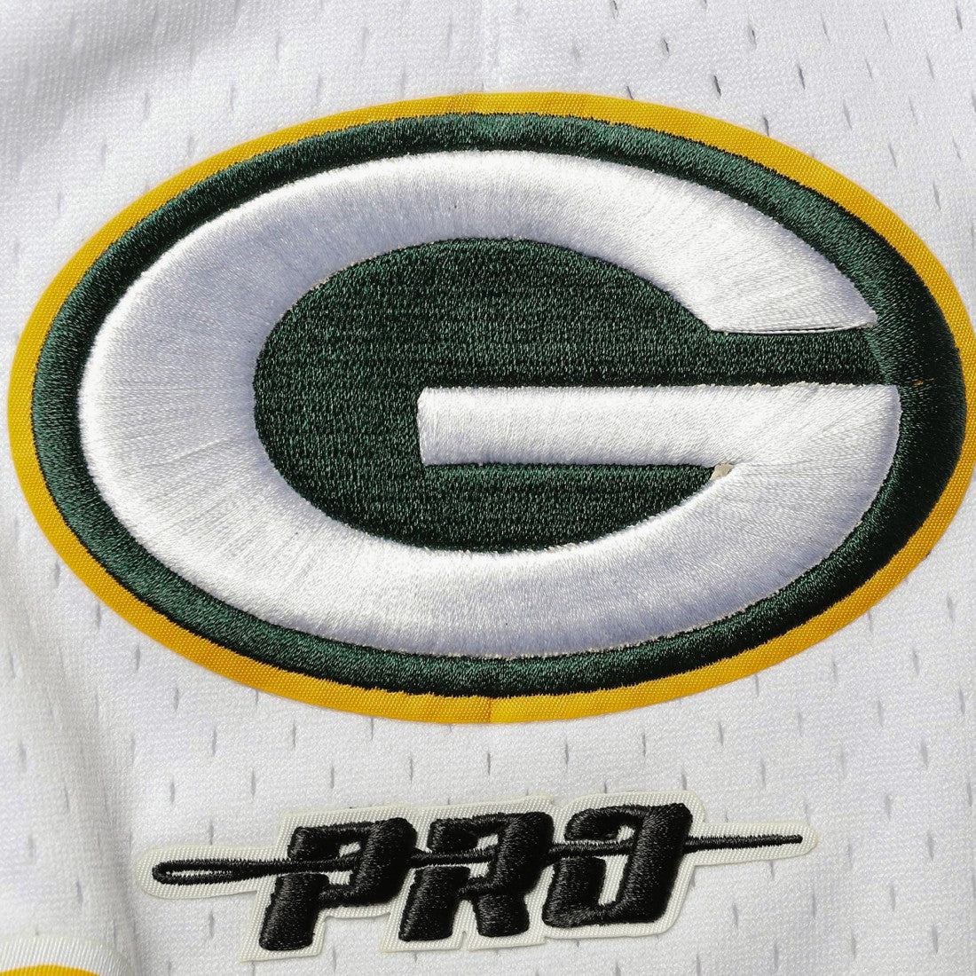 Green Bay Packers Pro Standard Mesh Shorts White/Black - NFL