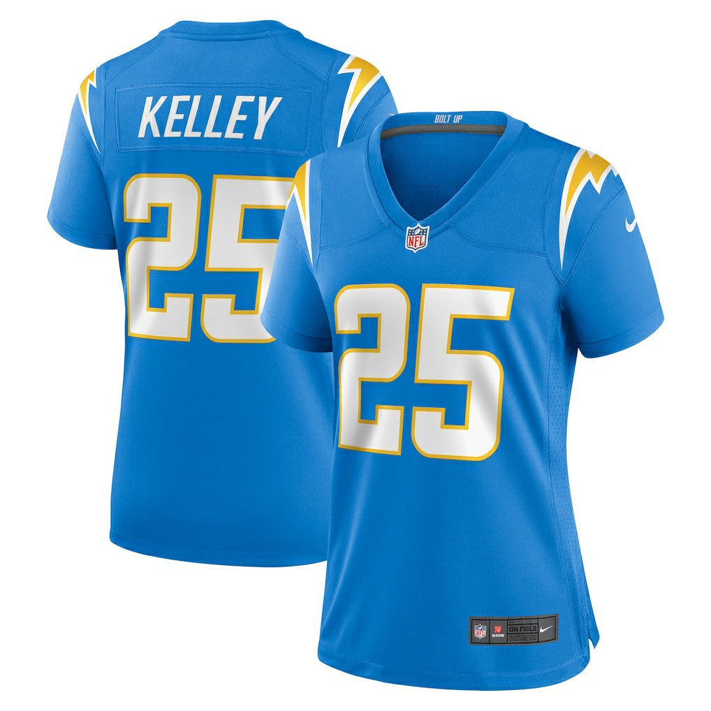 Joshua Kelley Los Angeles Chargers Women's Player Game Jersey - Powder Blue | NFL Jerseys