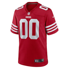 San Francisco 49ers Youth Game Custom Jersey Scarlet - Nike
