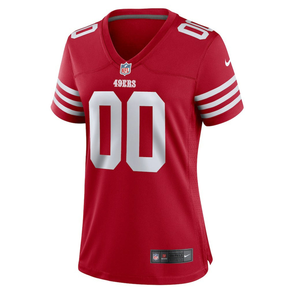 San Francisco 49ers Women's Game Custom Jersey Scarlet - Nike