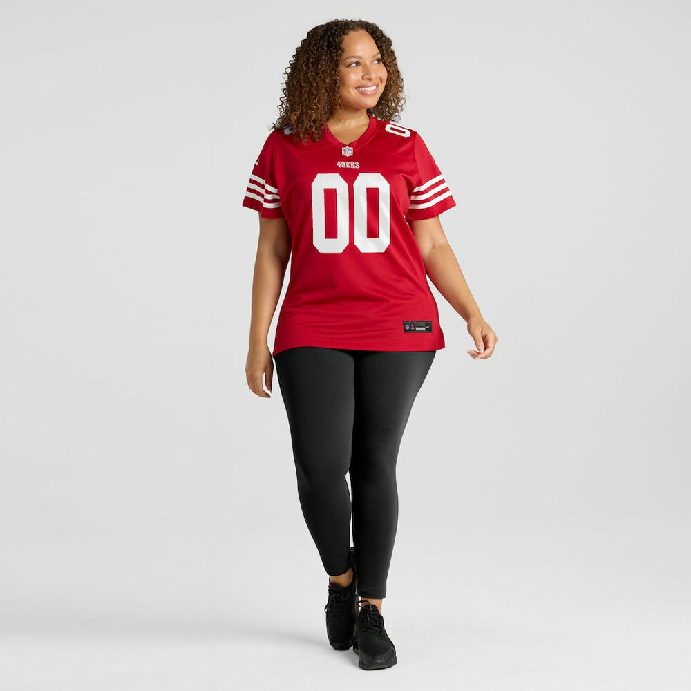 San Francisco 49ers Women's Game Custom Jersey Scarlet - Nike