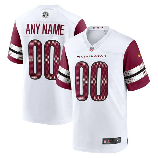 Washington Commanders Game Custom Player Jersey - White | NFL Jerseys