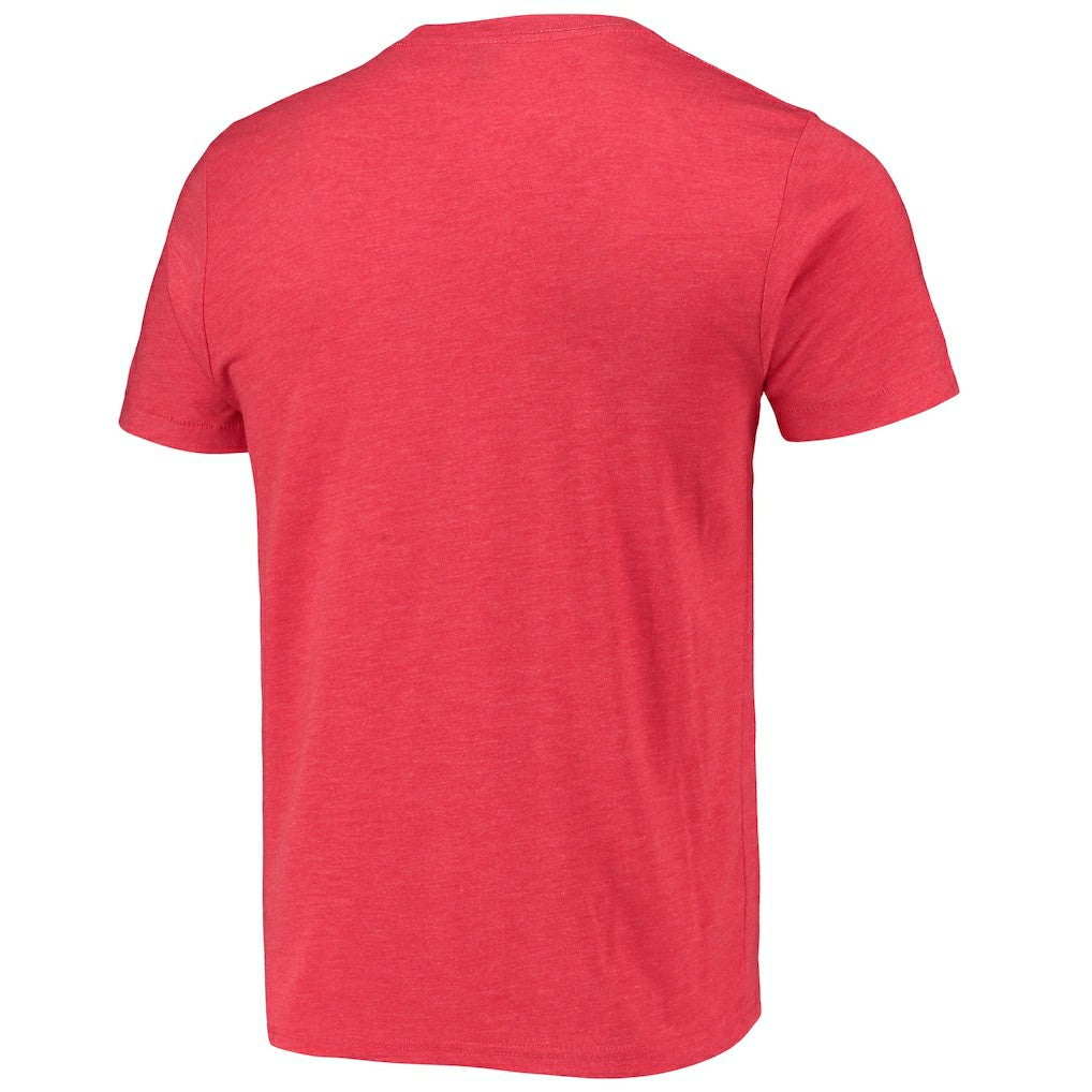 NBA - DeMar DeRozan/Zach LaVine Chicago Bulls Homage NBA Jam Tri-Blend T-Shirt - Heathered Red