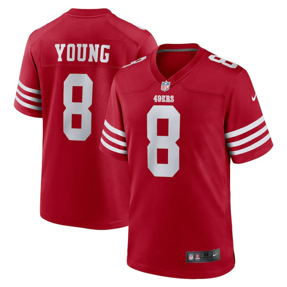 Steve Young San Francisco 49ers Retired Player Game Jersey Scarlet - Nike