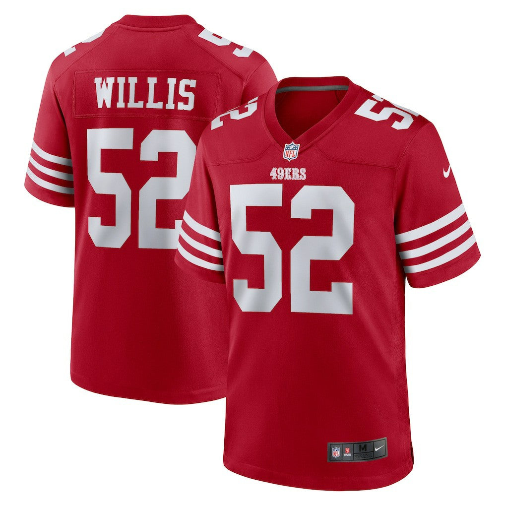 Patrick Willis San Francisco 49ers Retired Player Game Jersey Scarlet - Nike