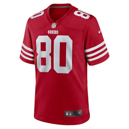 Jerry Rice San Francisco 49ers Retired Team Player Game Jersey - Scarlet | NFL Jerseys