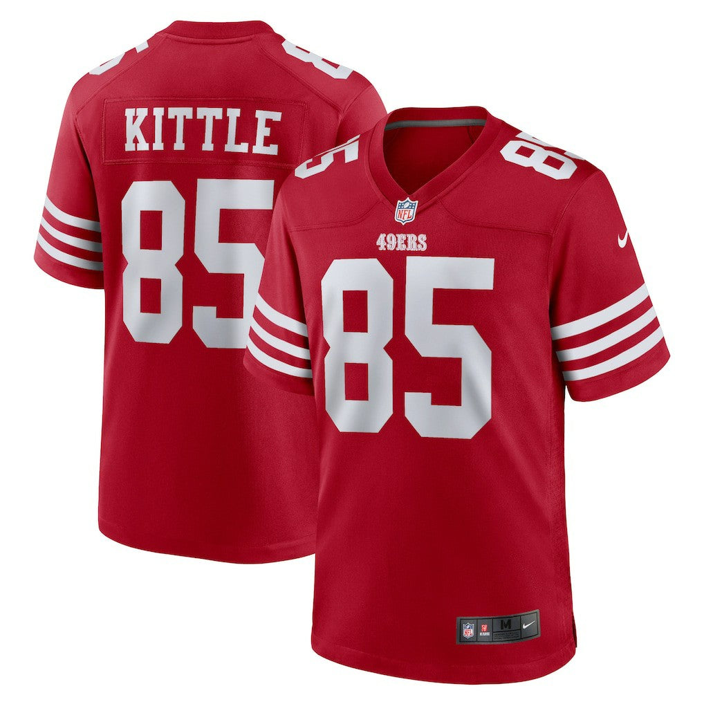 George Kittle San Francisco 49ers Player Game Jersey Scarlet - Nike