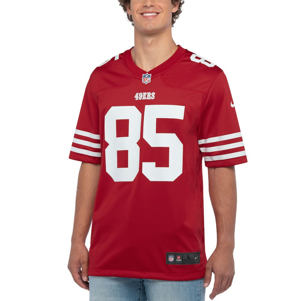George Kittle San Francisco 49ers Player Game Jersey Scarlet - Nike