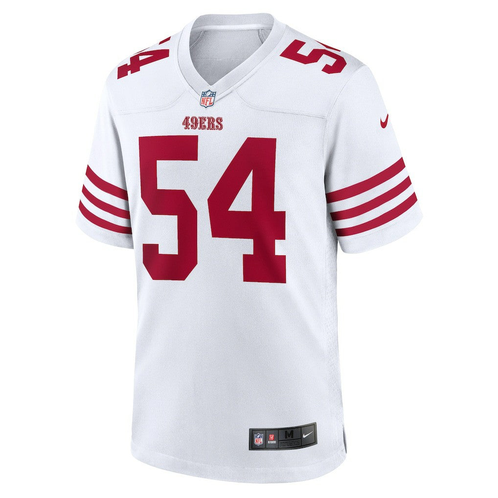 Fred Warner San Francisco 49ers Player Game Jersey - White | NFL Jerseys