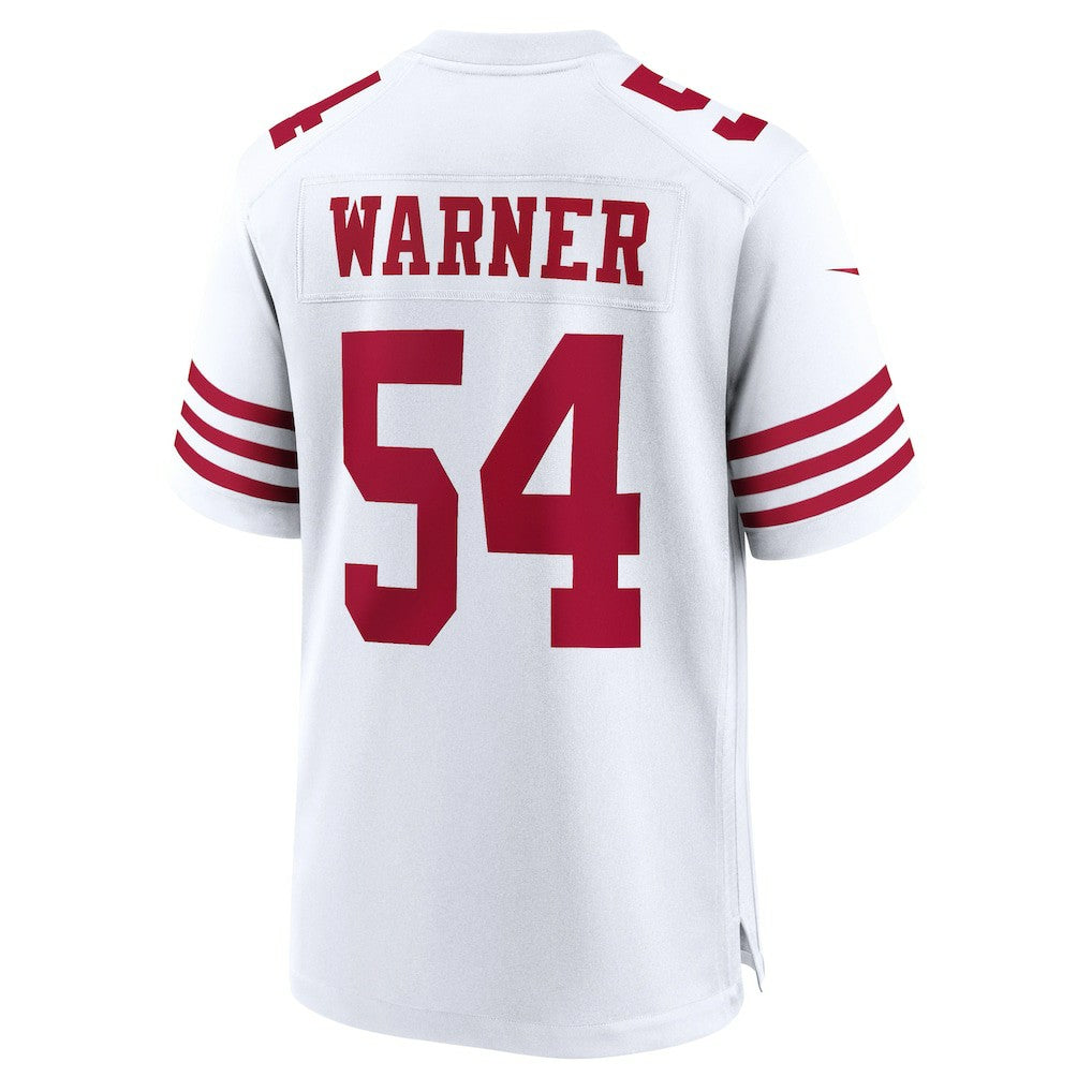 Fred Warner San Francisco 49ers Player Game Jersey White - Nike