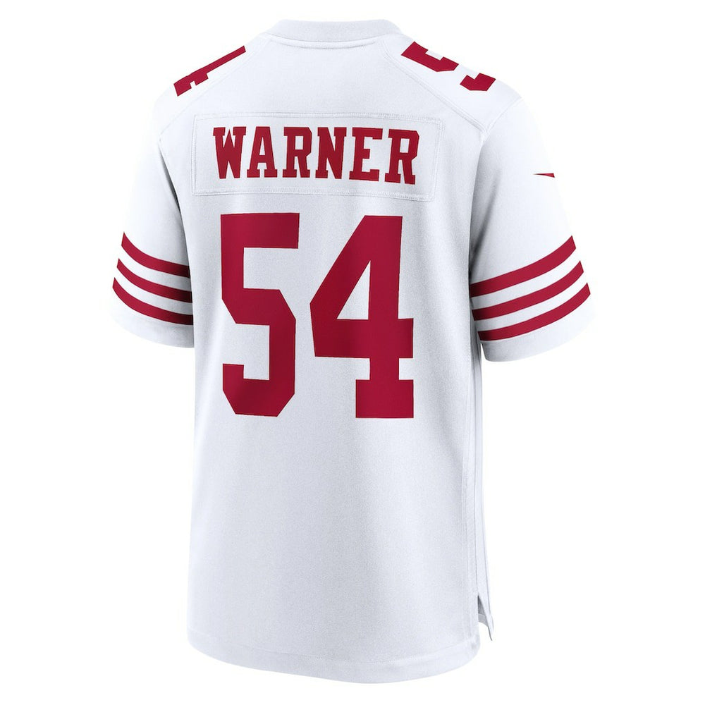 Fred Warner San Francisco 49ers Player Game Jersey White - Nike