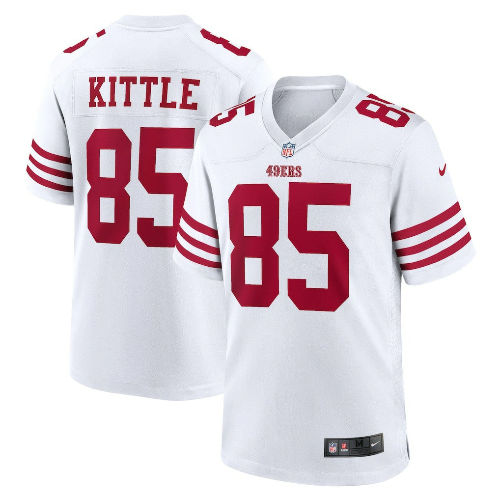 George Kittle San Francisco 49ers Player Game Jersey White - Nike