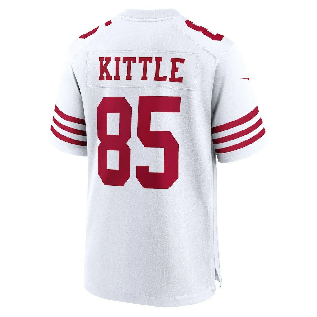 George Kittle San Francisco 49ers Player Game Jersey White - Nike