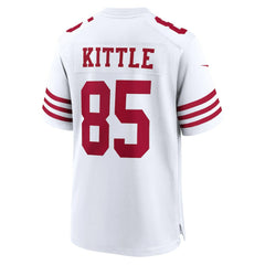 George Kittle San Francisco 49ers Player Game Jersey White - Nike