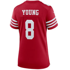 Steve Young San Francisco 49ers Women's Retired Player Game Jersey Scarlet - Nike