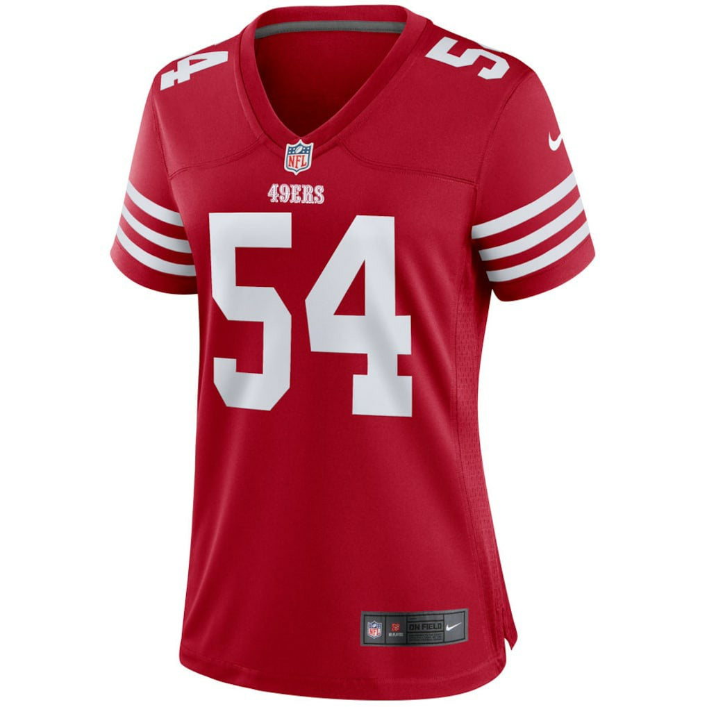 Fred Warner San Francisco 49ers Women's Player Jersey - Scarlet | NFL Jerseys