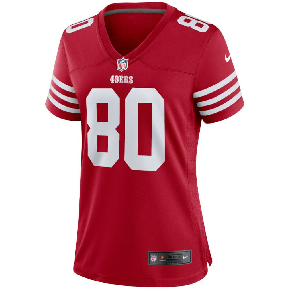 Jerry Rice San Francisco 49ers Women's Retired Player Game Jersey Scarlet - Nike