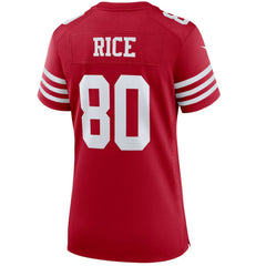 Jerry Rice San Francisco 49ers Women's Retired Player Game Jersey Scarlet - Nike