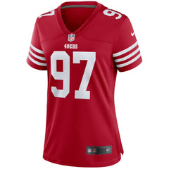 Nick Bosa San Francisco 49ers Women's Player Jersey Scarlet - Nike
