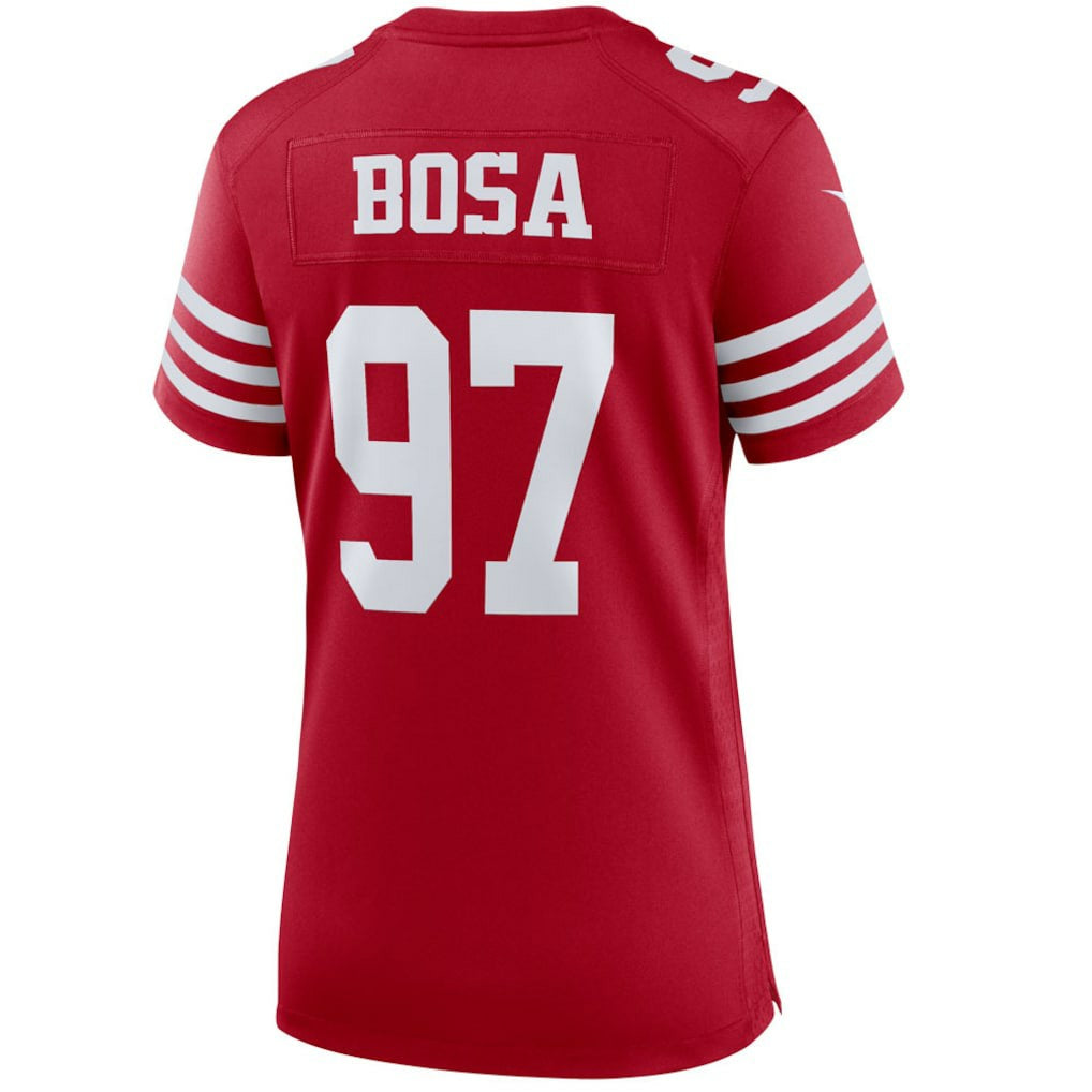 Nick Bosa San Francisco 49ers Women's Player Jersey Scarlet - Nike