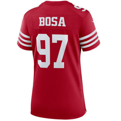 Nick Bosa San Francisco 49ers Women's Player Jersey Scarlet - Nike