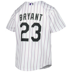 Kris Bryant Colorado Rockies Nike Youth Alternate Replica Player Jersey Lifestyle