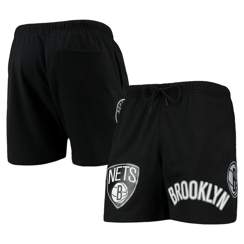 NBA - Brooklyn Nets Pro Standard Mesh Capsule Shorts - Black