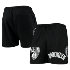NBA - Brooklyn Nets Pro Standard Mesh Capsule Shorts - Black