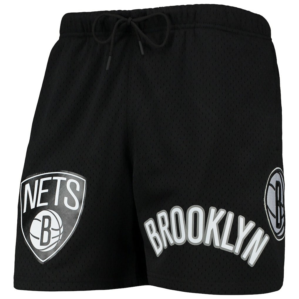 NBA - Brooklyn Nets Pro Standard Mesh Capsule Shorts - Black