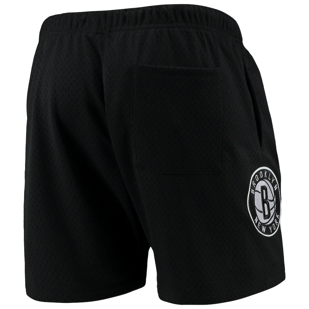 NBA - Brooklyn Nets Pro Standard Mesh Capsule Shorts - Black