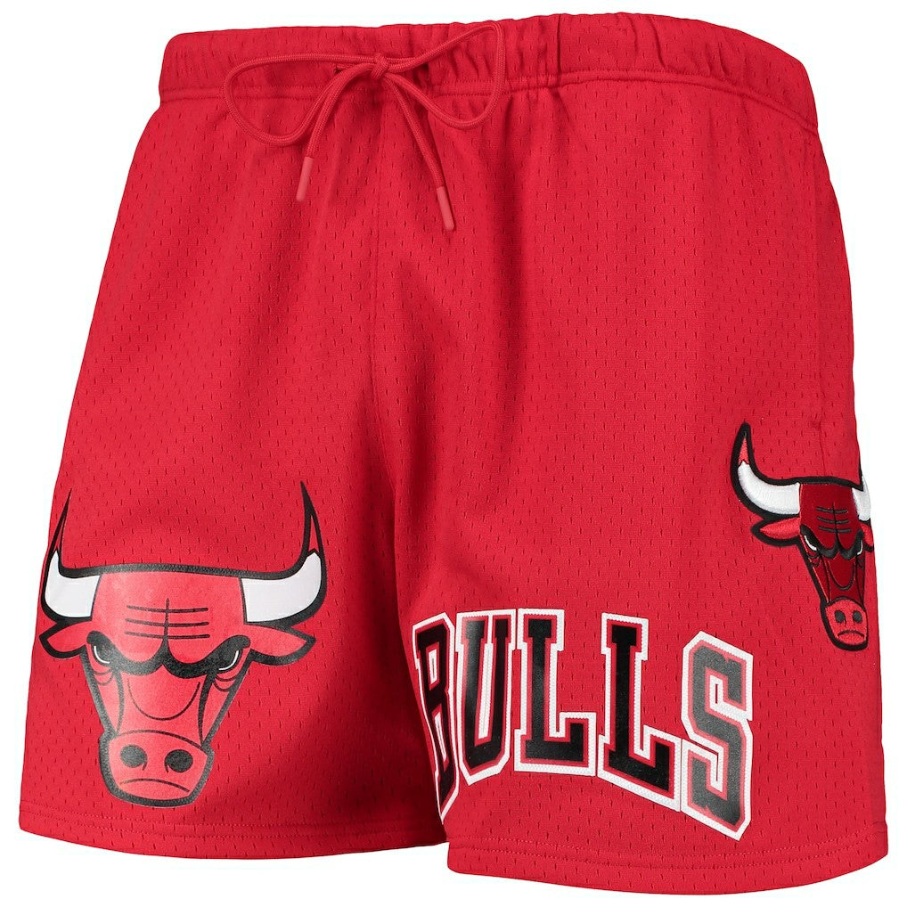 NBA - Chicago Bulls Pro Standard Mesh Capsule Shorts - Red