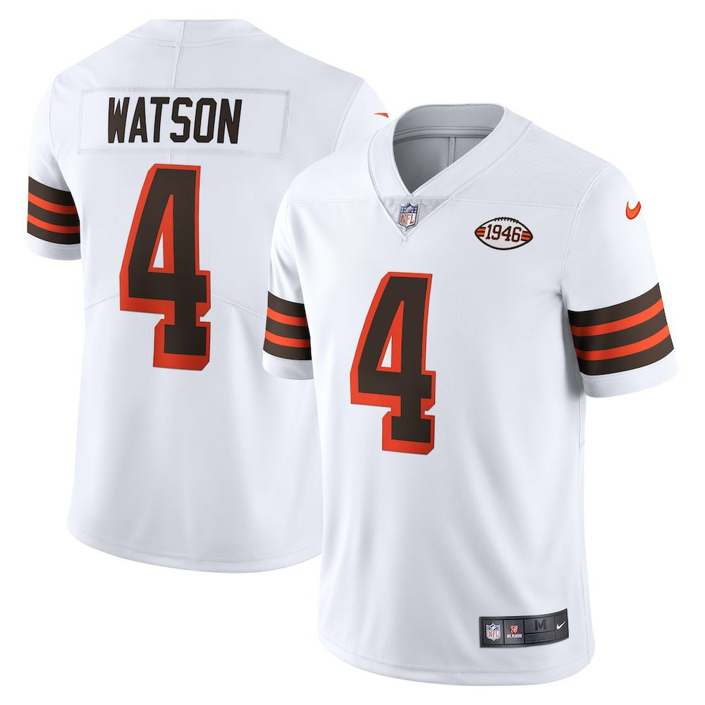 Deshaun Watson Cleveland Browns 2021 Alternate Vapor Limited Jersey White - Nike