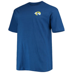 Los Angeles Rams Big & Tall #1 Dad 2-Hit T-Shirt Royal - Fanatics