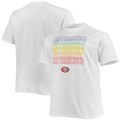 San Francisco 49ers Big & Tall City Pride T-Shirt White - Fanatics