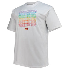 Washington Commanders Big & Tall City Pride T-Shirt White - Fanatics