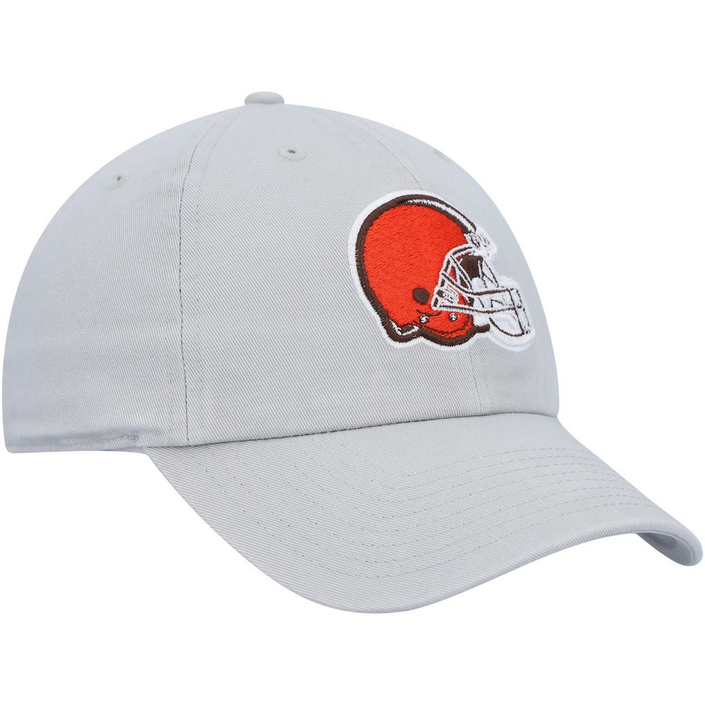 Cleveland Browns '47 Team Clean Up Adjustable Hat Gray - 47 brand