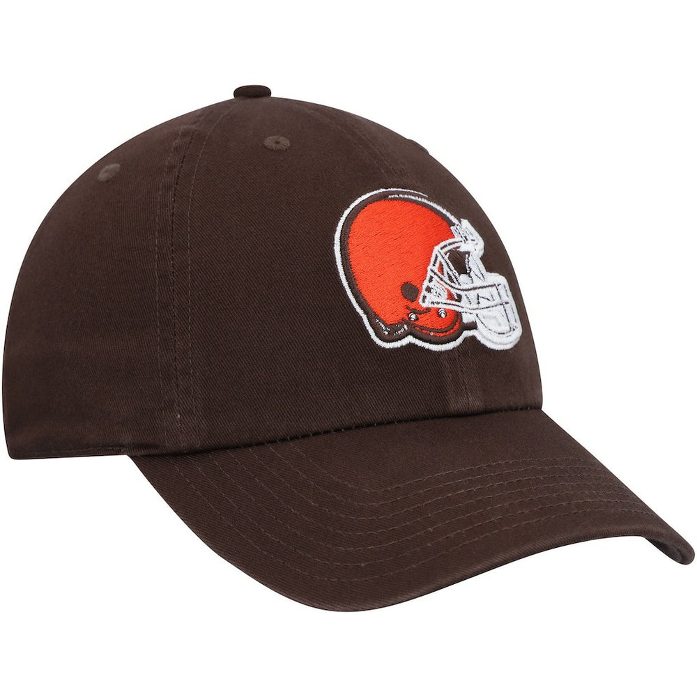 Cleveland Browns '47 Youth Team Logo Clean Up Adjustable Hat Brown - 47 brand