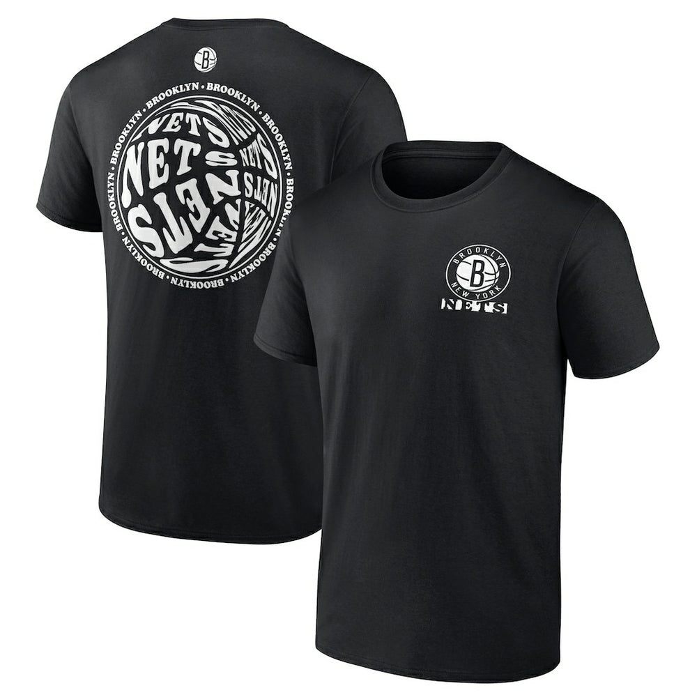 Fanatics - Brooklyn Nets Basketball Street Collective T-Shirt - Black