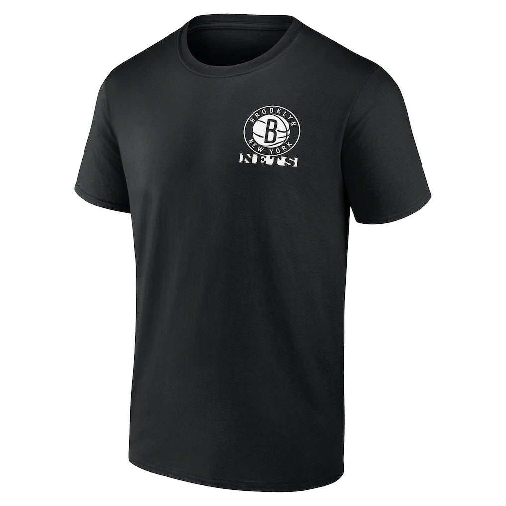 Fanatics - Brooklyn Nets Basketball Street Collective T-Shirt - Black