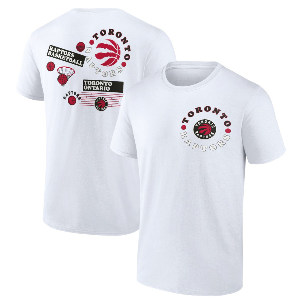Fanatics - Toronto Raptors Street Collective T-Shirt - White