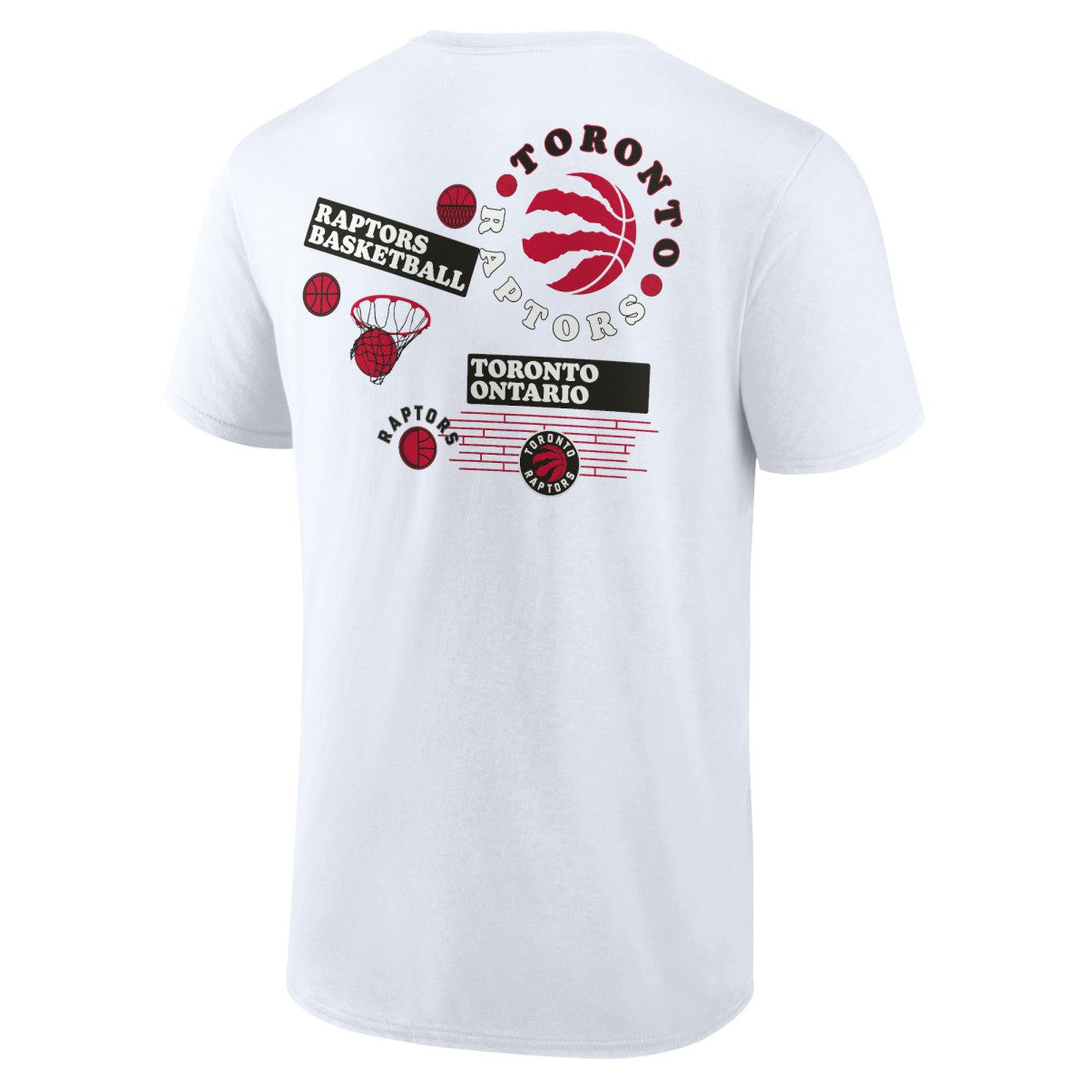 Fanatics - Toronto Raptors Street Collective T-Shirt - White