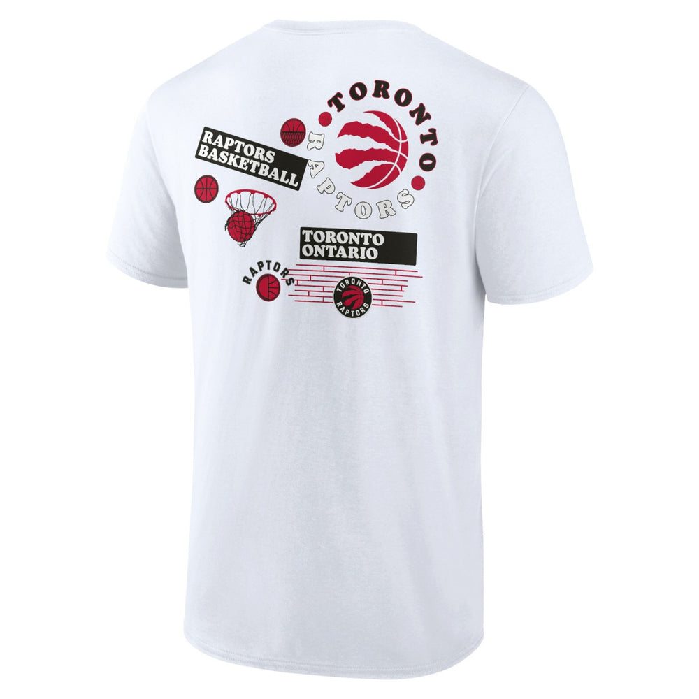 Fanatics - Toronto Raptors Street Collective T-Shirt - White