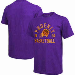 NBA - Phoenix Suns Majestic Threads Ball Hog Tri-Blend T-Shirt - Heathered Purple