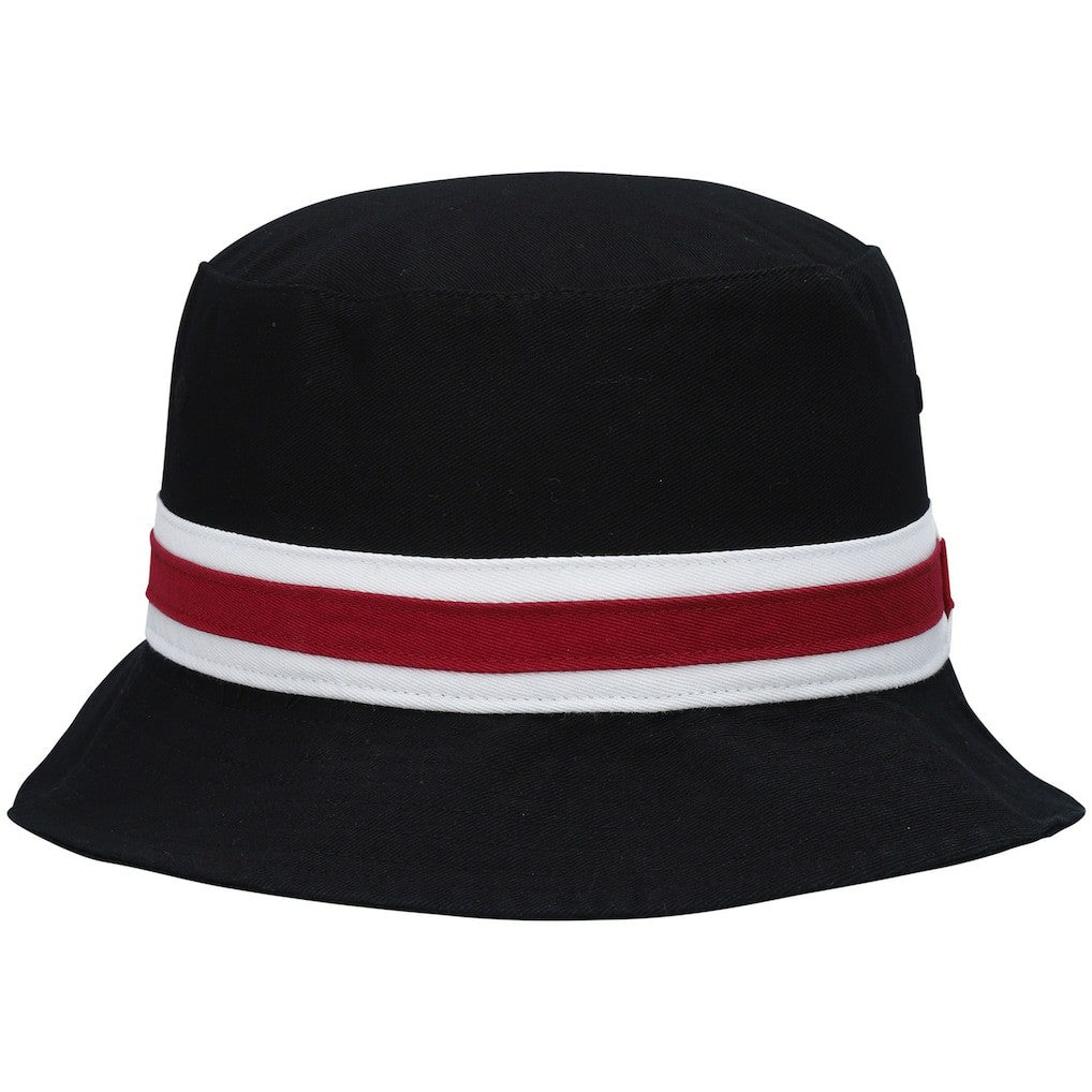 Arizona Cardinals '47 Striped Bucket Hat Black - 47 brand