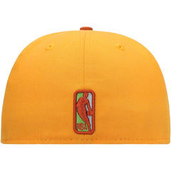 New Era - Philadelphia 76ers 59FIFTY Fitted Hat - Gold/Rust
