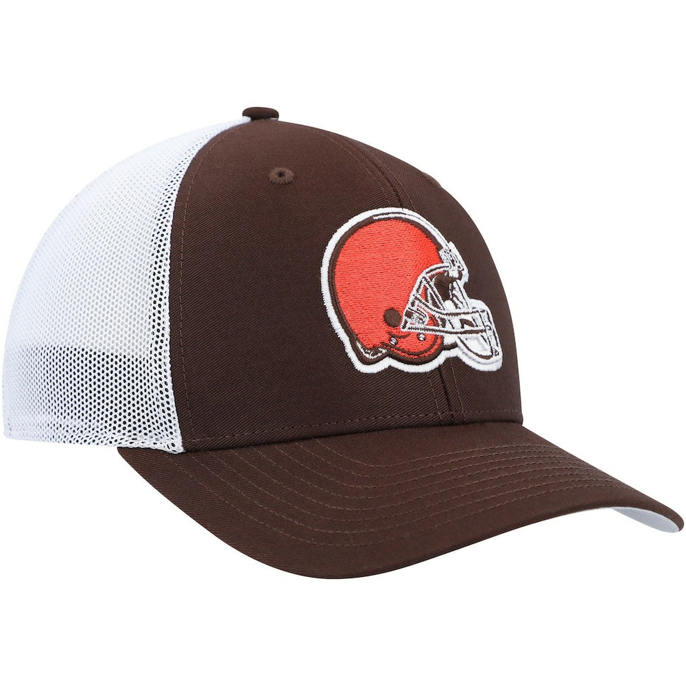 Cleveland Browns '47 Trophy Trucker Flex Hat Brown/White - 47 brand