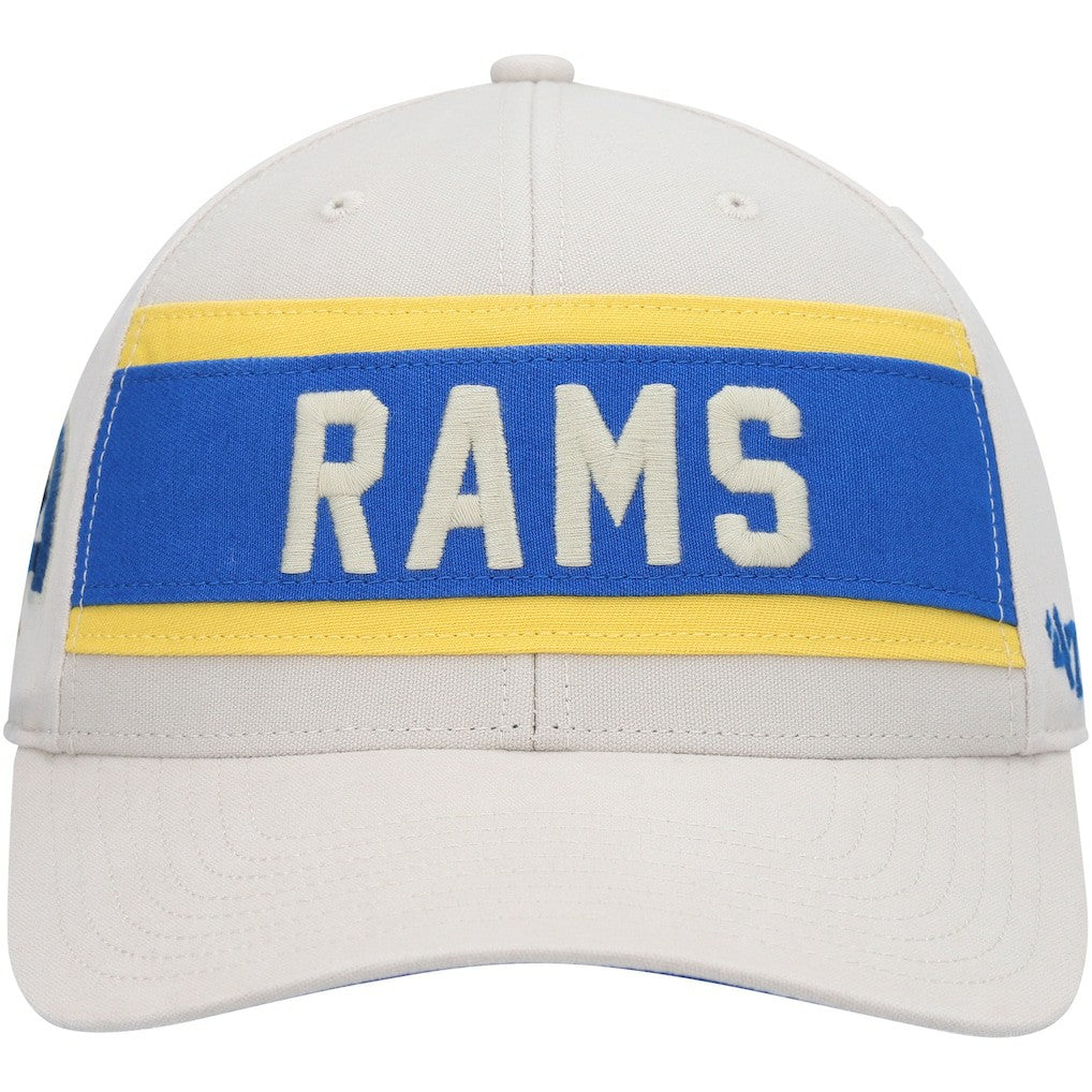 Los Angeles Rams '47 Crossroad MVP Adjustable Hat Cream - 47 brand